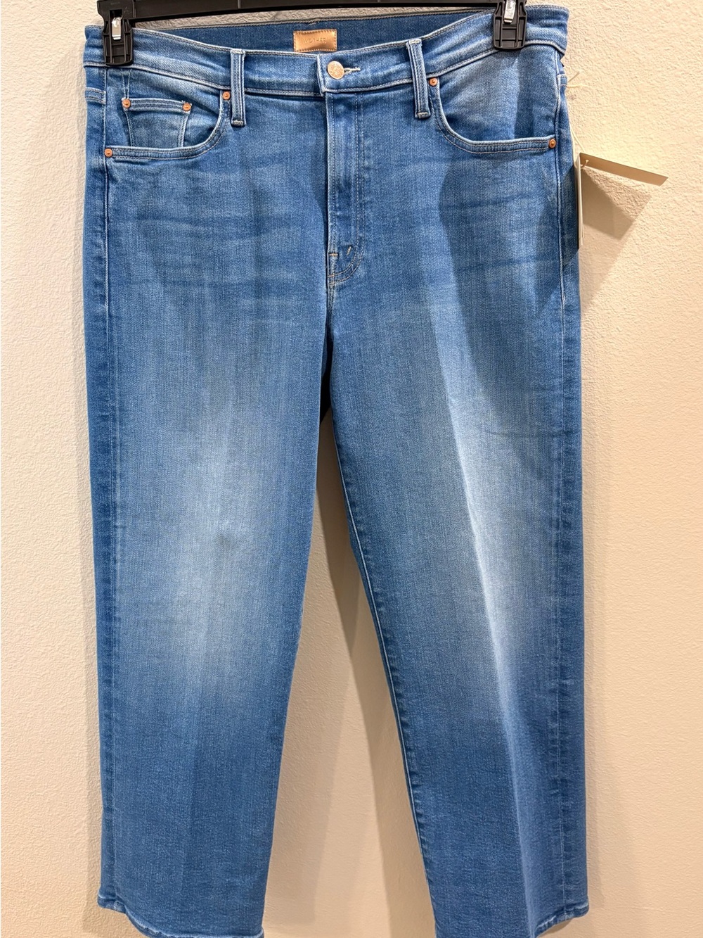 MOTHER jeans mid rise Rambler zip Ankle piece by piece